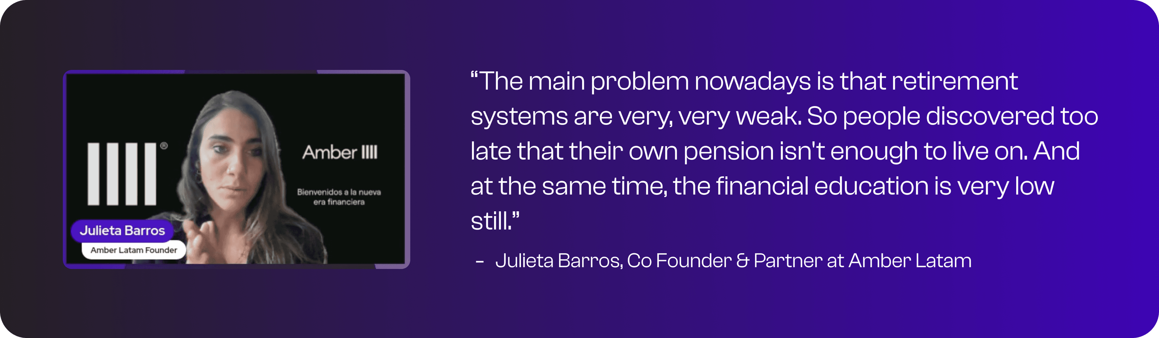 Julieta Barros Quote