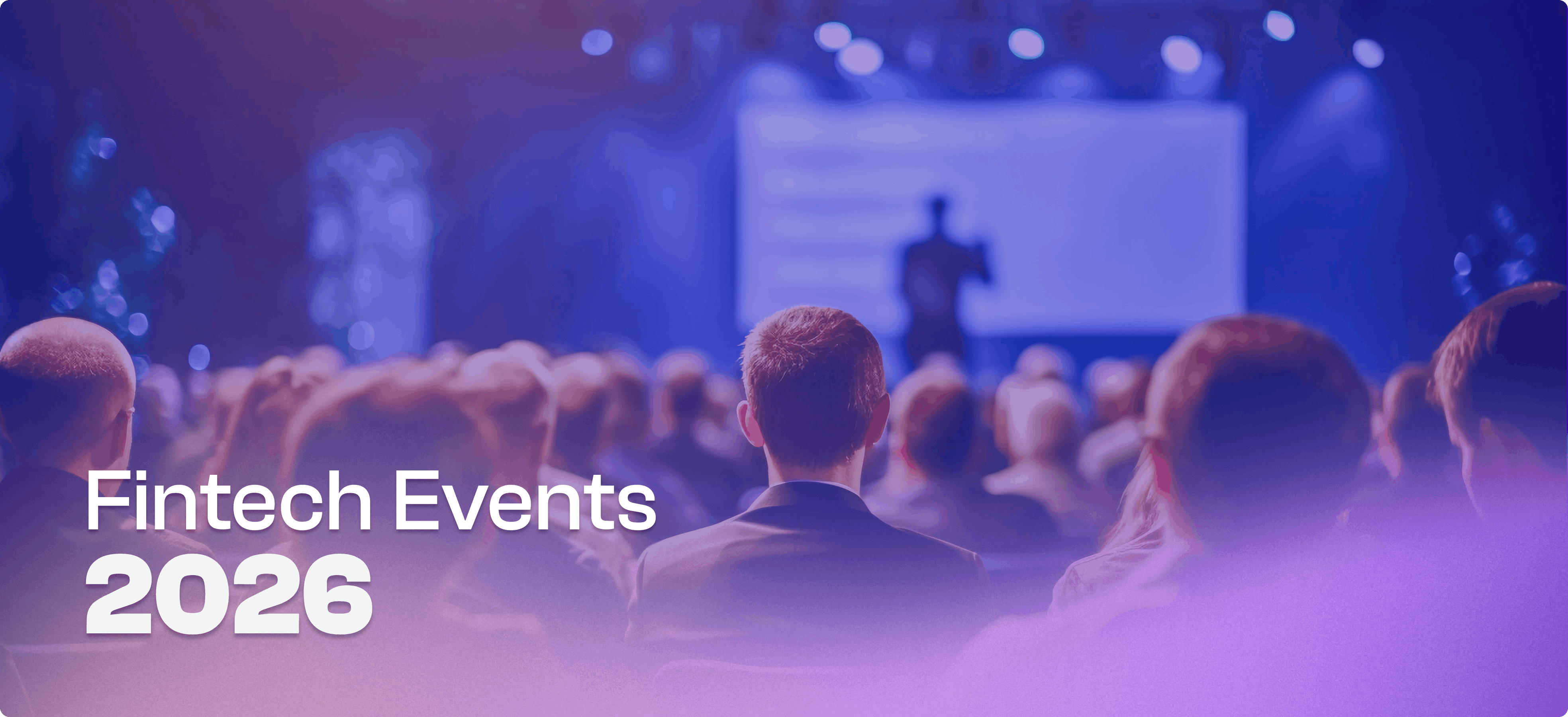 Top Fintech Conferences and Events 2026 background