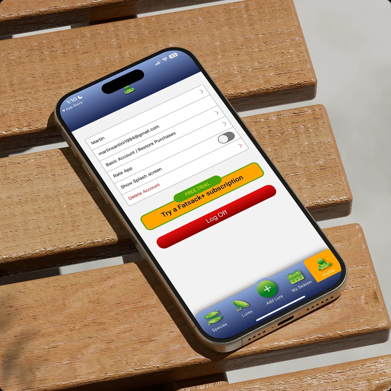 Fatstack | Ultimate Lure Organized & Fishing Analytics