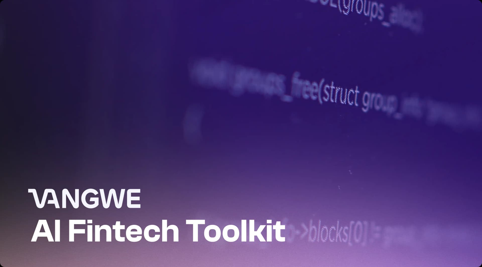 AI Fintech Toolkit: our own AI built to accelerate fintech delivery background