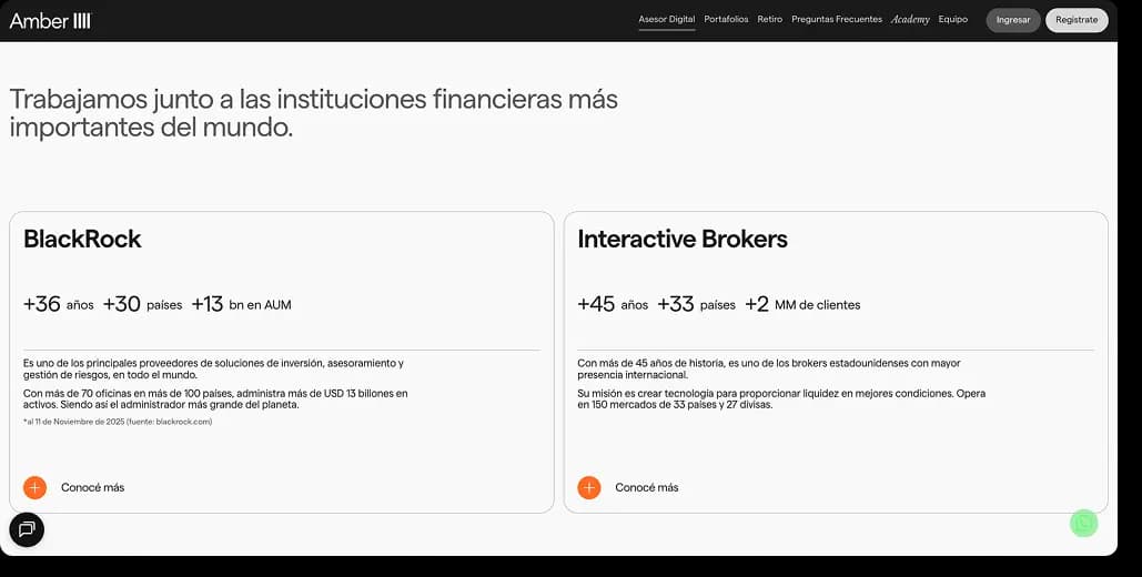 Amber Wealth Management Platform