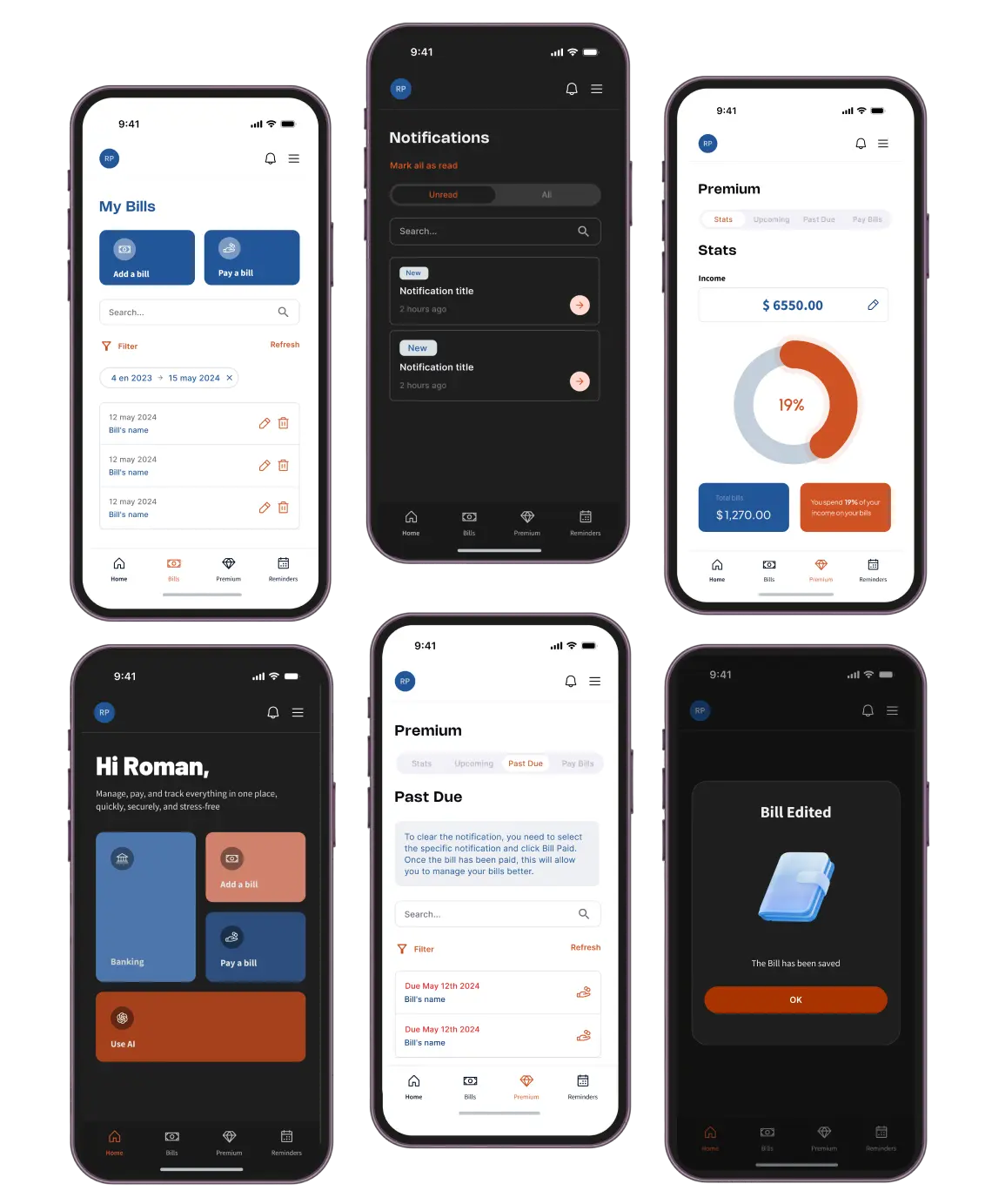 Bills Treasury | Financial Management App