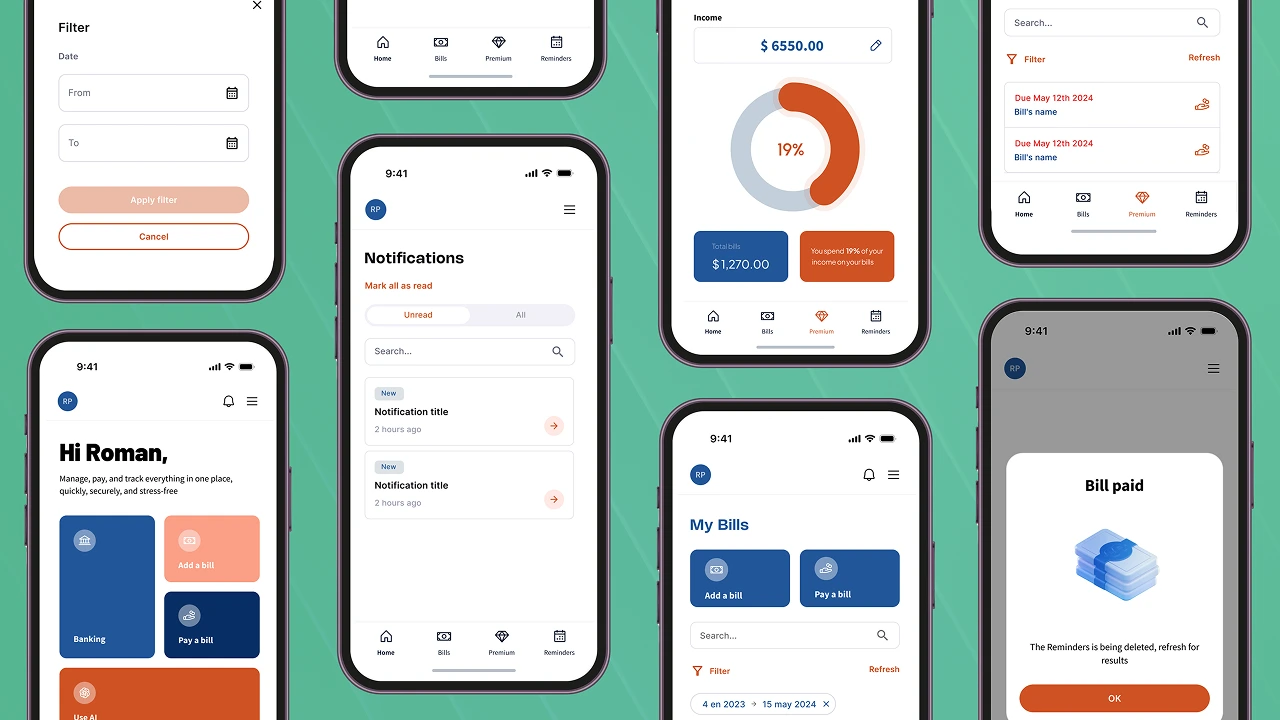 Bills Treasury | Financial Management App