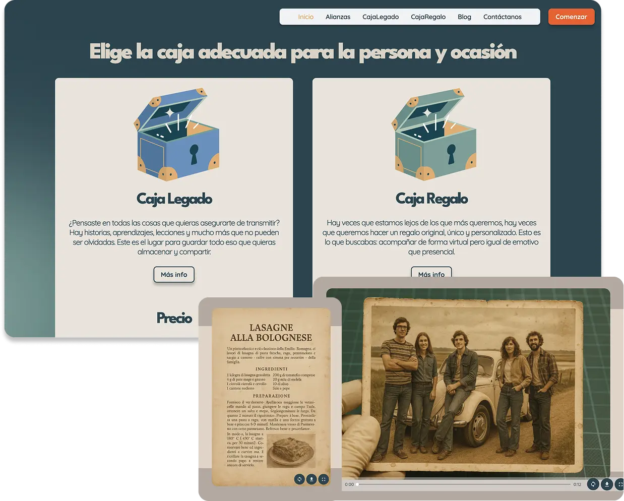 CajaLegado digital legacy planning platform