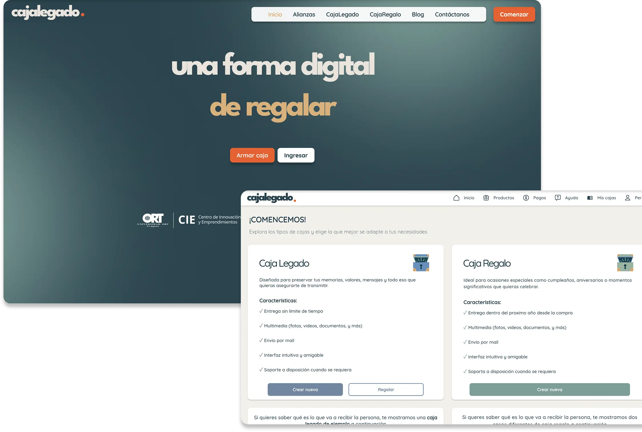 CajaLegado digital legacy planning platform