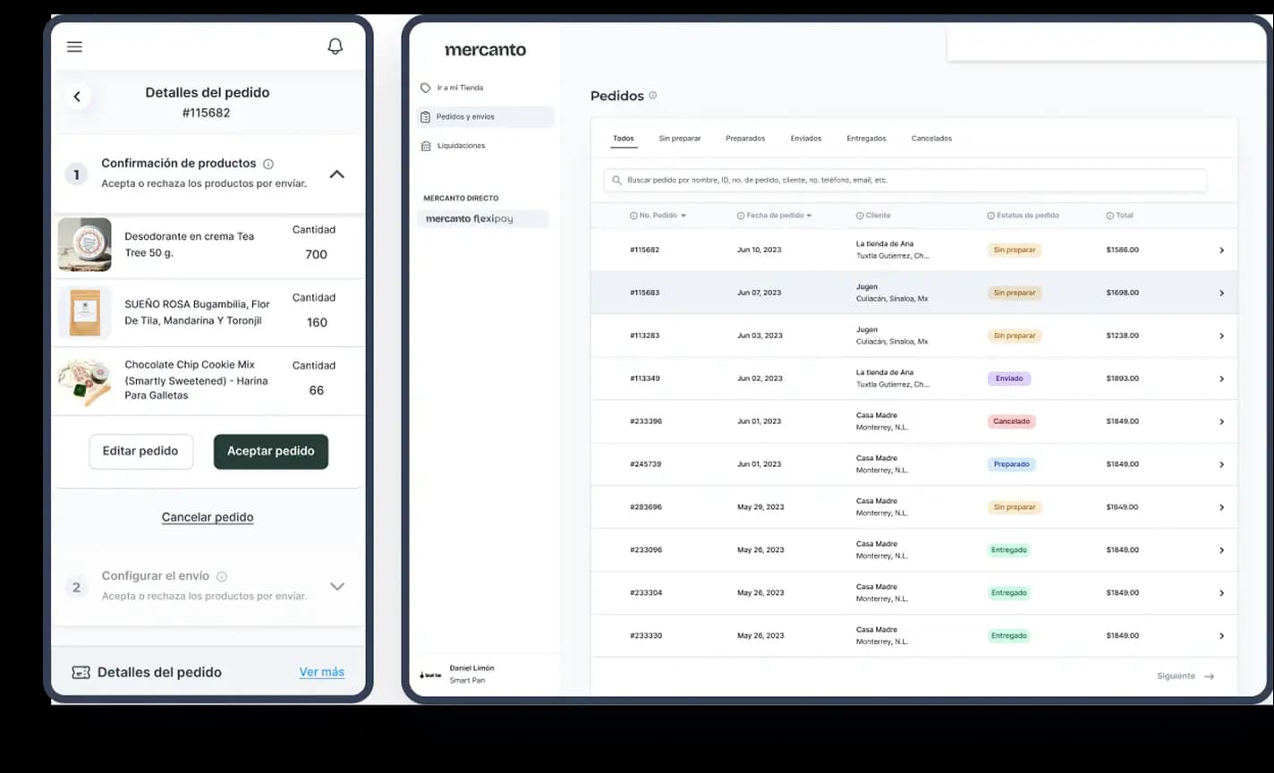 Mercanto platform challenge