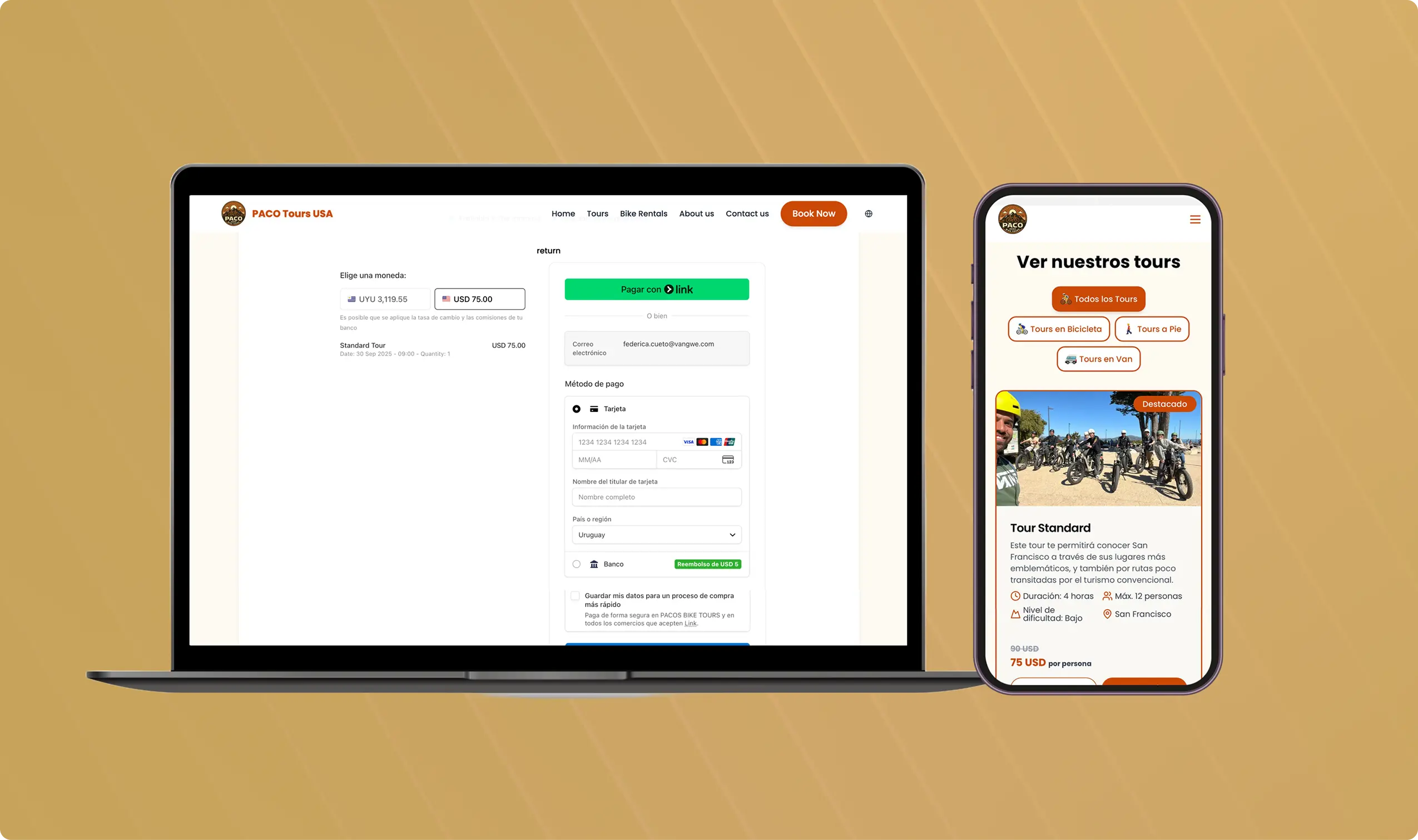 Paco’s Tours USA | City Tour Booking Platform