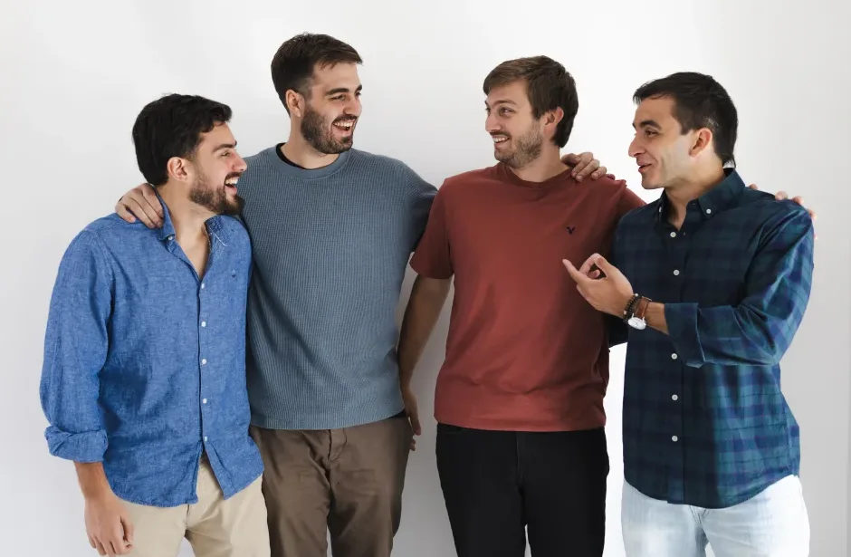 Vangwe's four co-founders
