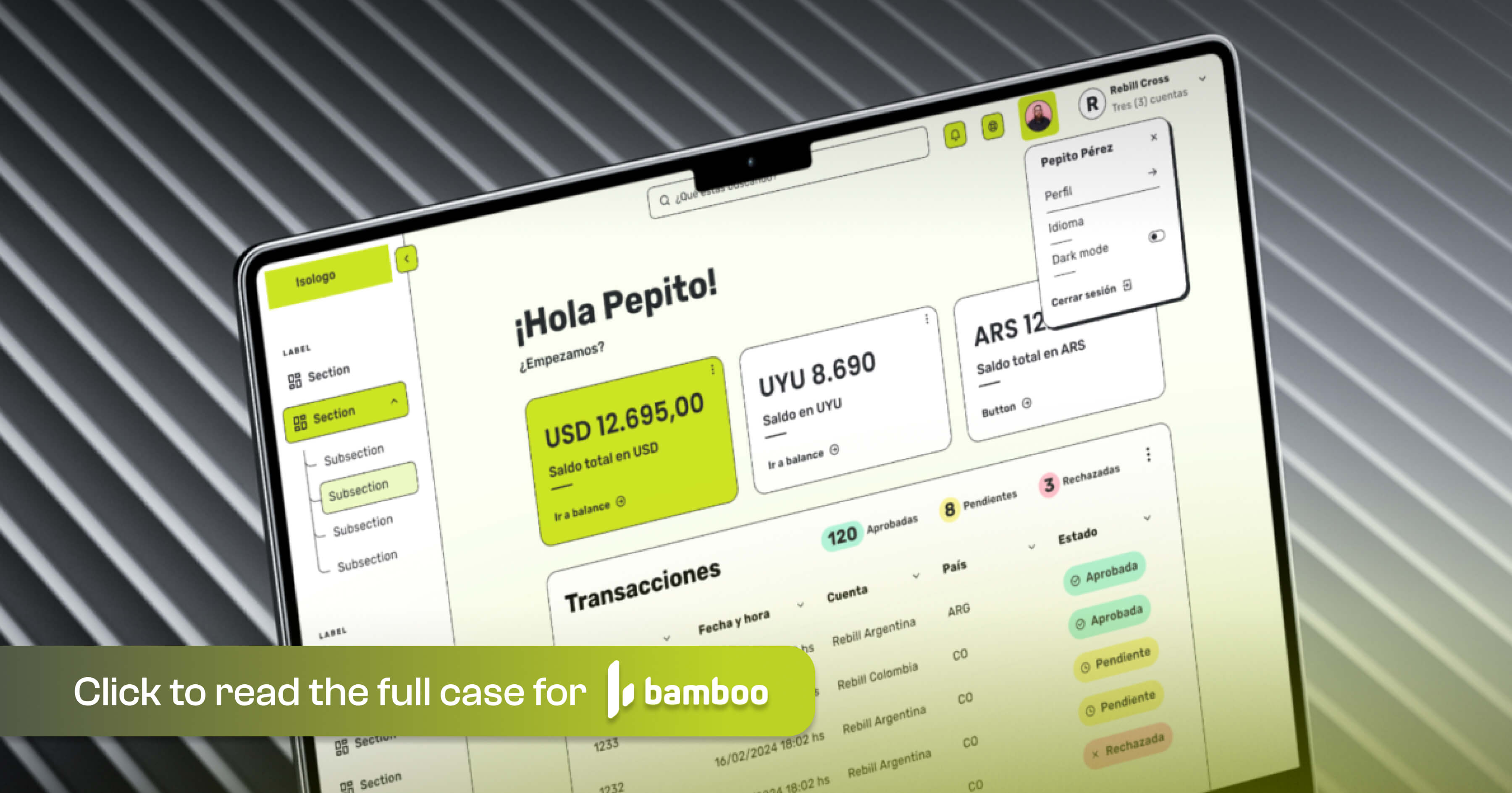 Bamboo success case