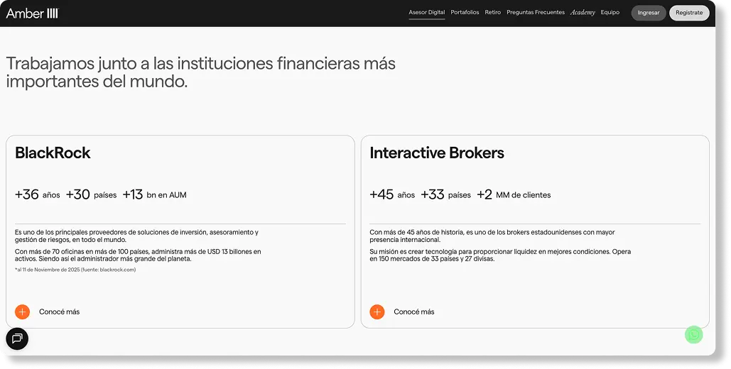 Amber Wealth Management Platform