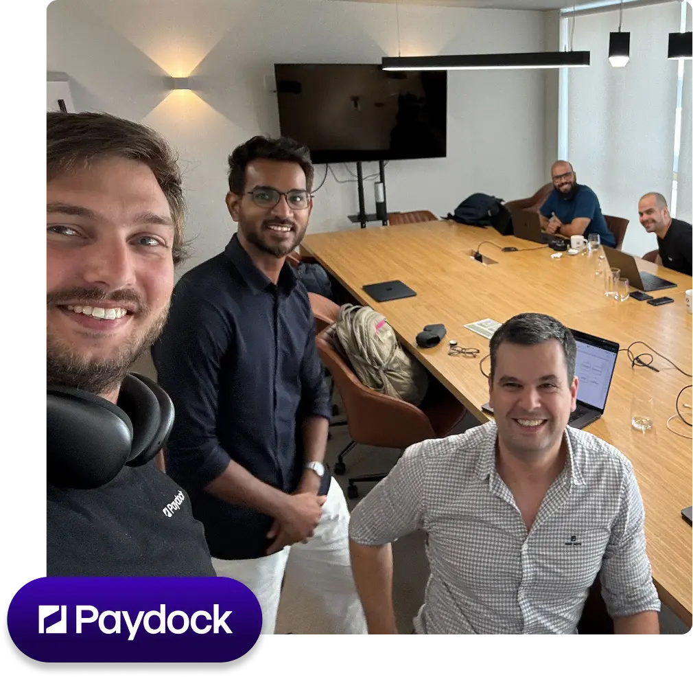 Vangwe team with Paydock