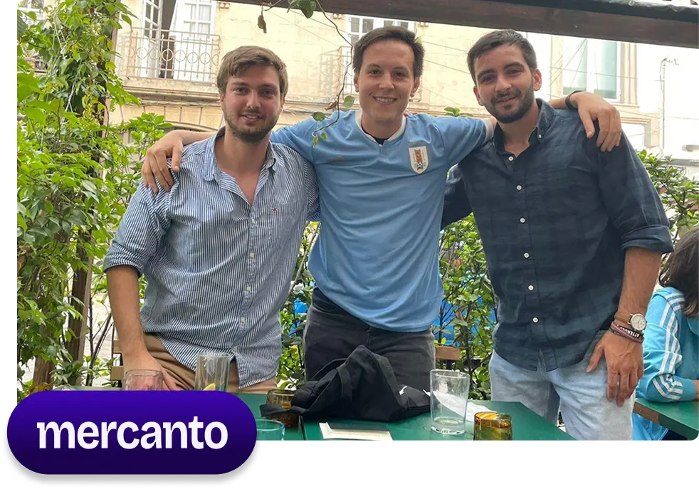 Vangwe team with Mercanto