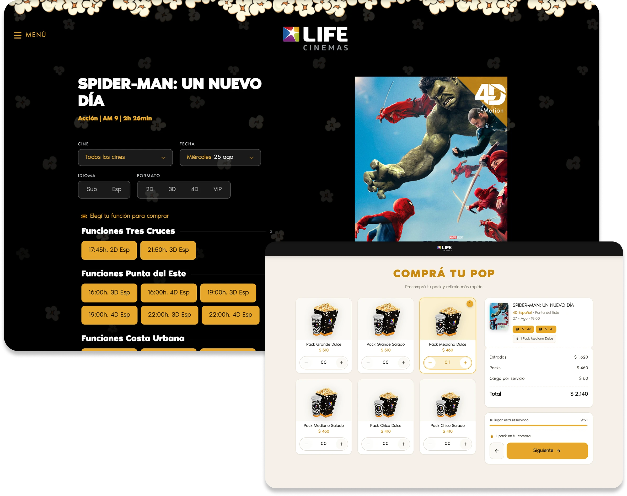 Life Cinemas digital platform