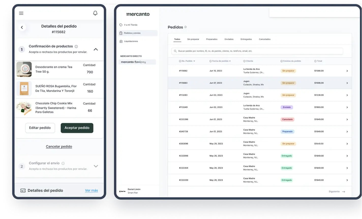 Mercanto platform challenge