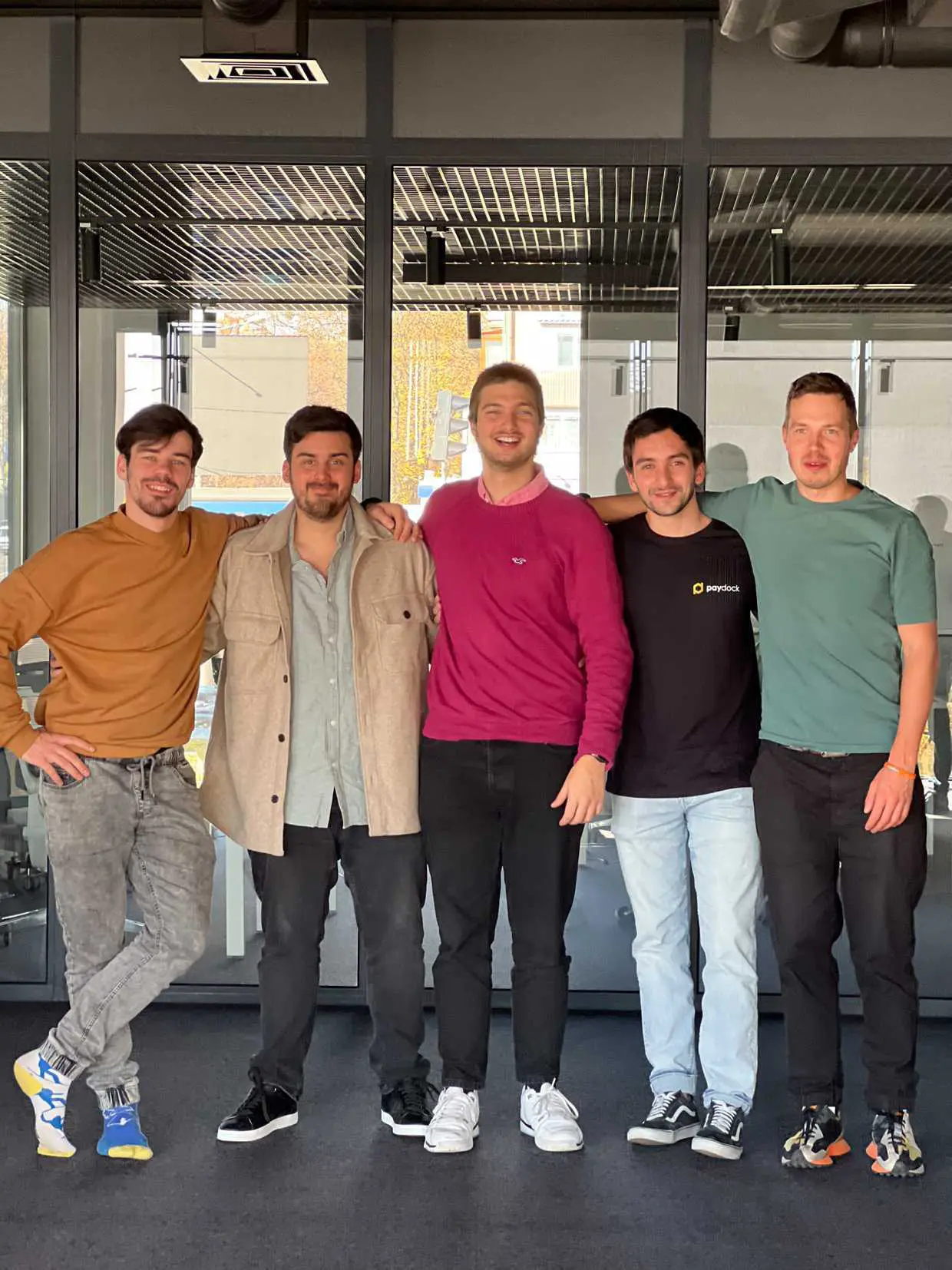 Vangwe team collaborating on the Paydock platform