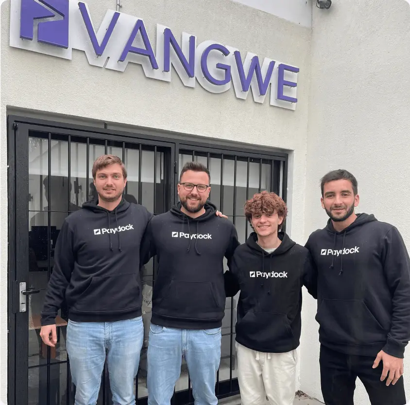 Engineering team at work