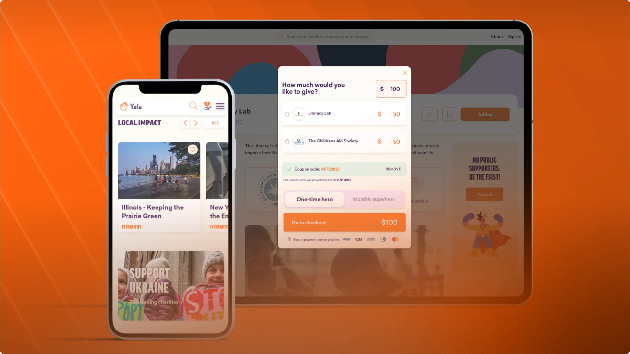 Yala | Industry Leading Donations Platform